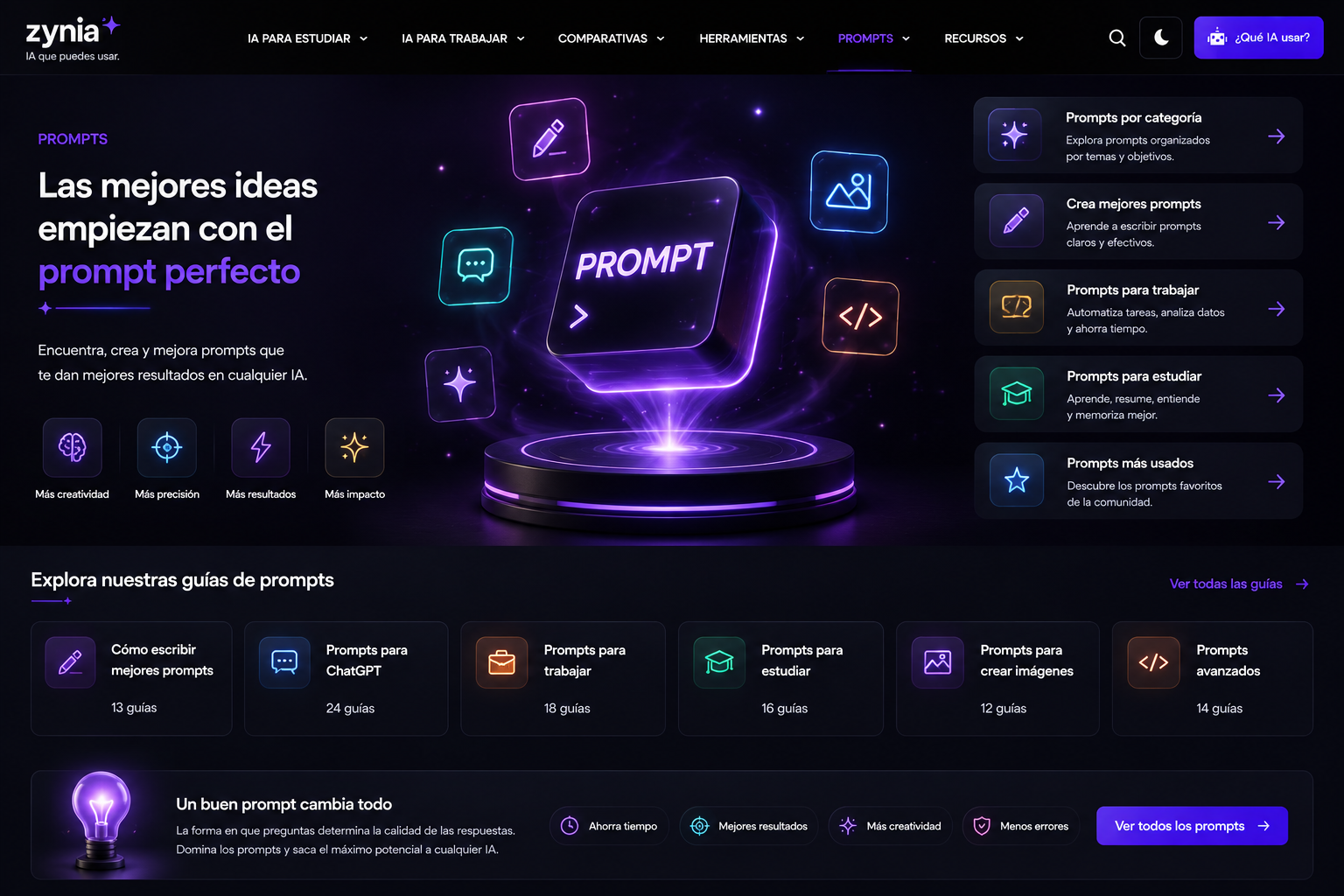 Prompts para inteligencia artificial